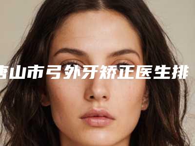 唐山市弓外牙矫正医生排行top10热门出炉-唐山市弓外牙矫正口腔医生