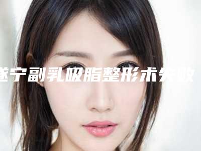 遂宁副乳吸脂整形术失败副作用