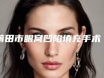 莆田市眼窝凹陷填充手术医院上榜名单前十名哪几所-莆田市眼窝凹陷填充手术整形医院