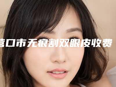 营口市无痕割双眼皮收费明细口碑好吗-近8个月均价为10240元