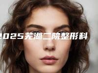 2025芜湖二院整形科(2025芜湖二院整形科主任是谁)
